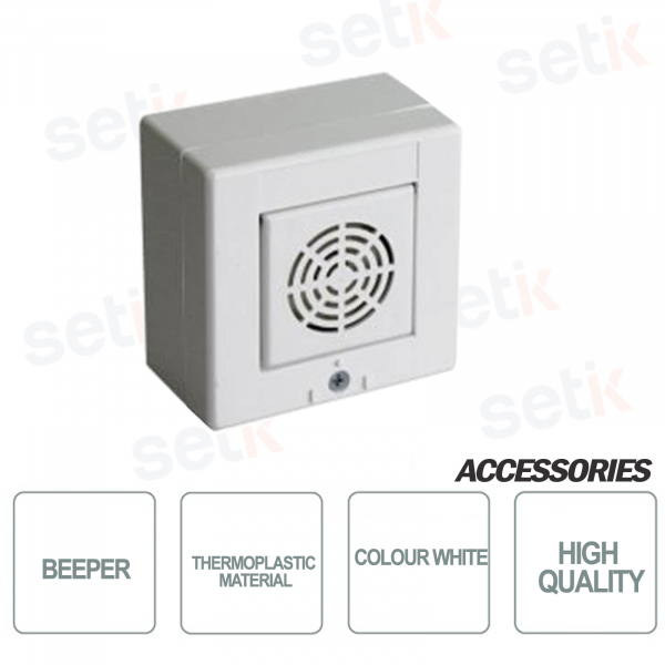 Avertisseur acoustique pour environnements intérieurs - Matière thermoplastique - CSA