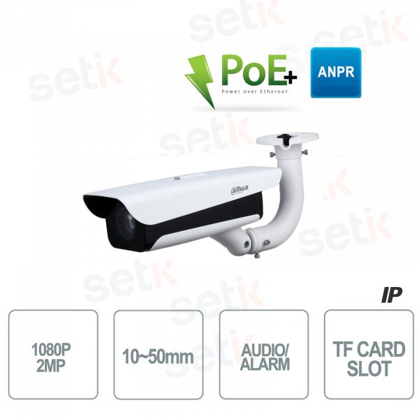 Dahua IP-Kamera 1080P Varifokalobjektiv IR ANPR-Halterung im Lieferumfang enthalten