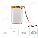 Ajax replacement battery for 38236.01.BL1 / 38246.01.BL1 / 38238.40.BL1 / 38244.40.BL1