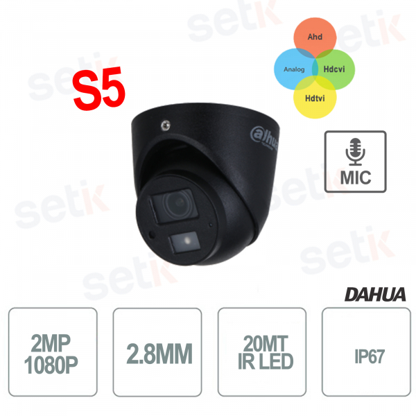 Telecamera 4in1 2MP Dahua da interno Microfono 2.8mm