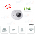 Mini Dome Camera 4MP-Onvif PoE-Face Detection-IR 20M - Versione S2 - Dahua