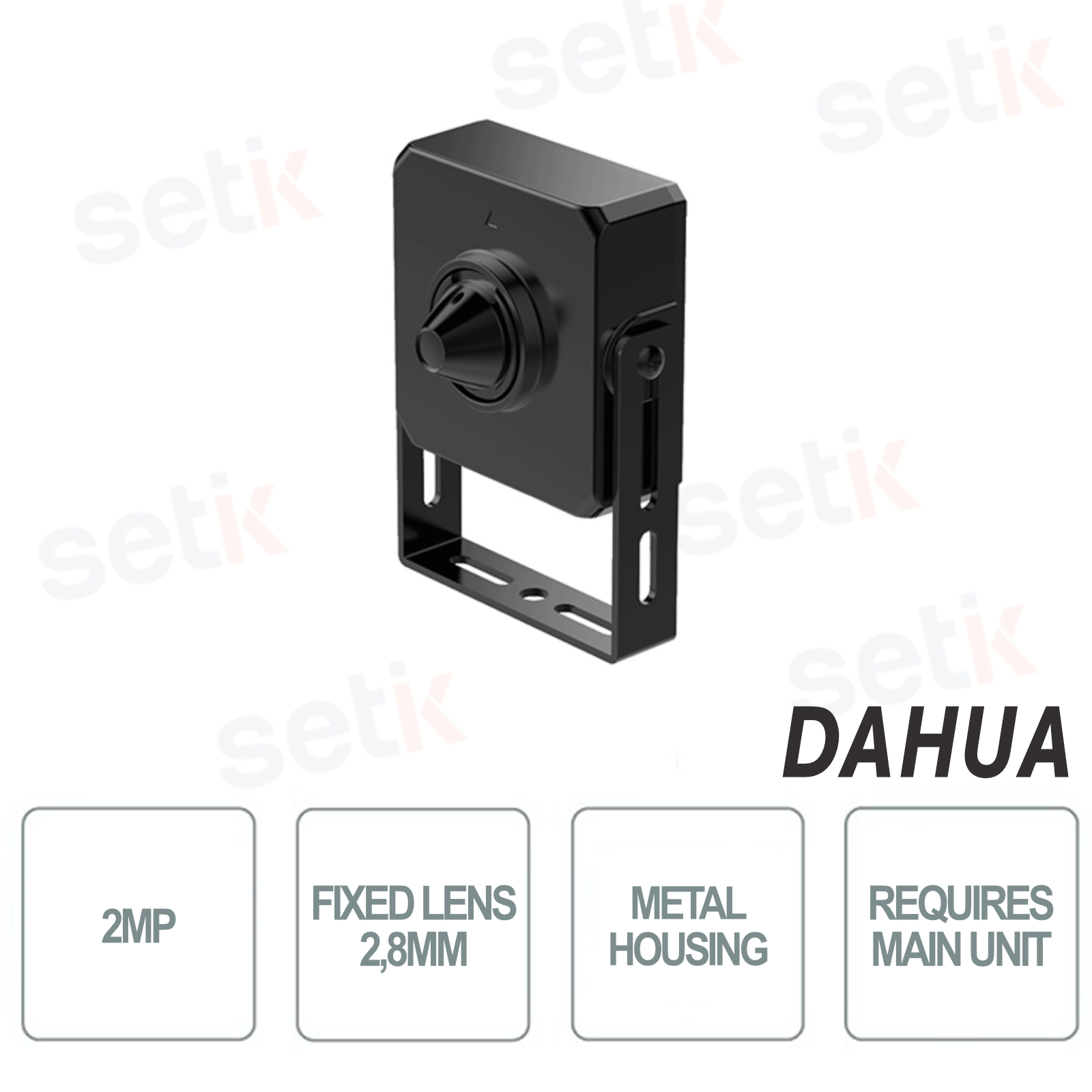 IPC-HUM8241-L4 - Dahua - Sensore Obiettivo mini telecamera IP da 2MP 