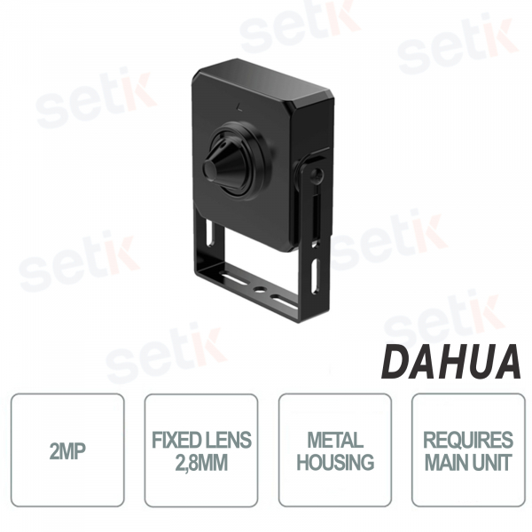Dahua - 2MP mini IP camera lens sensor 2.8mm pinhole lens 1080P resolution