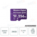 MicroSDHC Western Digital 256 GB Klasse 10 UHS SC QD101 Ultra Endurance