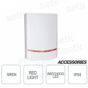 Blade 01 AMC Outdoor Siren: Professional Security with LEDs and Protections