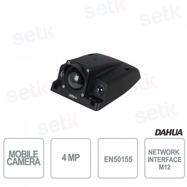 cámara ip móvil dahua 4mp starlight ir 30m resistente al vandalismo