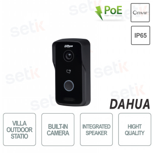 Postazione Esterna Videocitofono Dahua 1MP Lettore IC Card Onvif PoE Motion Detection