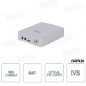 Mini Telecamera IP ONVIF® PoE Dahua 4MP VIDEO ANALISI