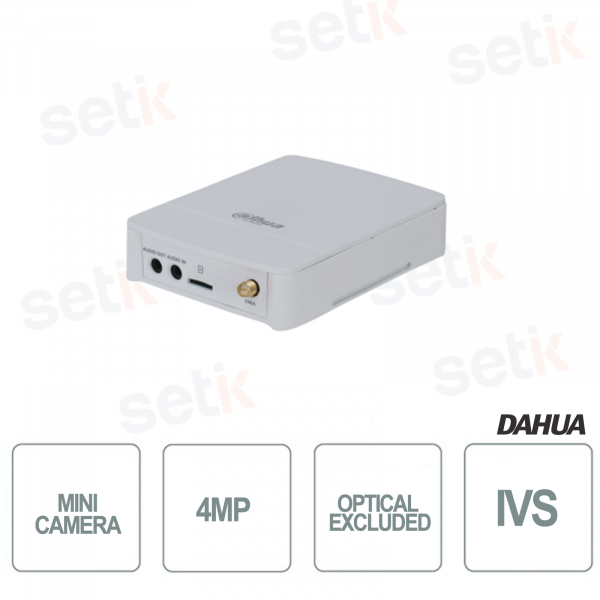 Mini IP Camera ONVIF PoE Dahua 4MP VIDEO ANALYSIS