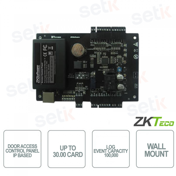 ZKTECO - Access control panel for doors based on IP technology