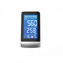 ZKTECO - Monitor de calidad del aire multifuncional - Pantalla de 4,3 pulgadas