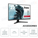 G2766HSU-B1 - Iiyama - Curved VA LED Gaming Monitor - 27 inch - 1080p Full HD - 1ms - With Speakers