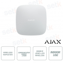 Ajax ReX 2 Jeweler White: Advanced Range Extender with Photo Verification