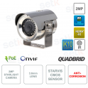 SDZW2000T-SL - Telecamera IP PoE ONVIF® da 2MP anti-corrosione - Starlight - Ottica 3.6mm - Starvis CMOS - IR30m