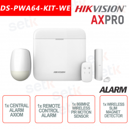 Hikvision AXPro Professional Alarm Kit 64 Zones 868MHz Wireless wireless