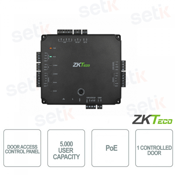 ZKTECO - Poe access control panel - 5000 Users - Wall mounting