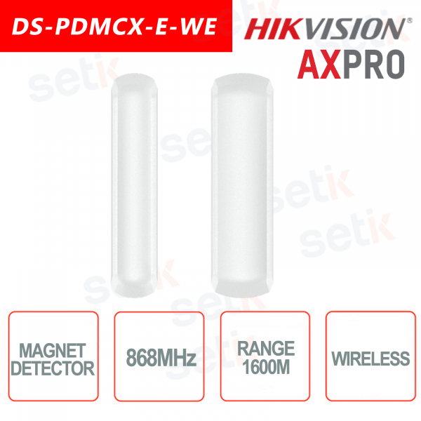 Détecteur magnétique extérieur sans fil Hikvision AXPro
