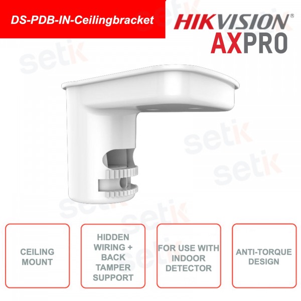 DS-PDB-IN-Ceilingbracket - Ceiling bracket for Ax Pro internal sensors