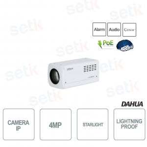 camara ip ai dahua 4mp stalight - audio - alarma