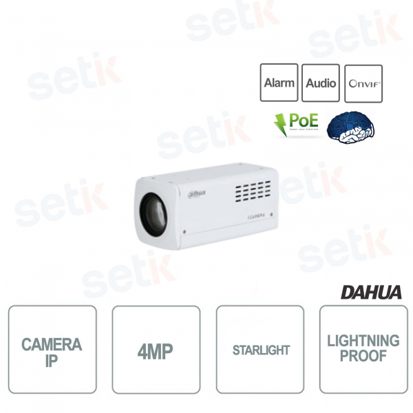 ip camera ai dahua 4mp stalight - audio - alarm