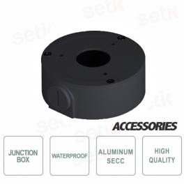 Watertight junction box - Black color - Waterproof - Dahua