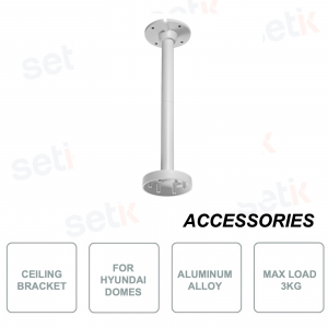 HYU-362N - Hyundai - Breite Halterung - Decke - Aluminium - Für Hyundai Dome-Kameras - Max. 3 kg