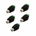 2 PIN Female RCA Connector for CCTV Audio / Video