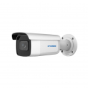 Caméra Bullet IP PoE ONVIF® - 8MP - Objectif motorisé 2.8-12mm - Analyse Vidéo - Audio - Alarme