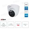 4in1 outdoor camera - 5MP - Active deterrence - 3.6mm lens - PIR - Smart IR 30m - S2