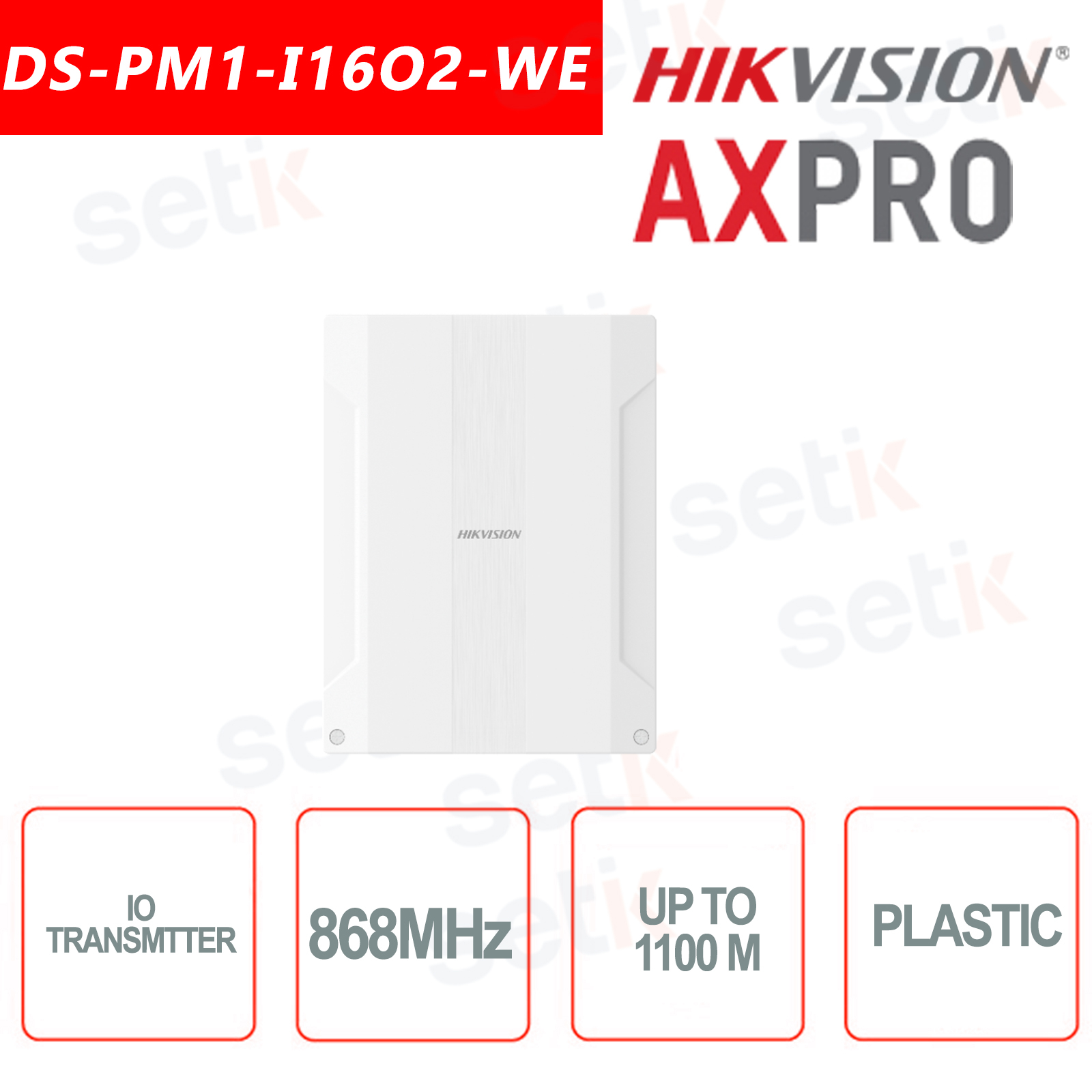 DSPM1I16O2WE Hikvision Axiom Pro Wireless Transmitter