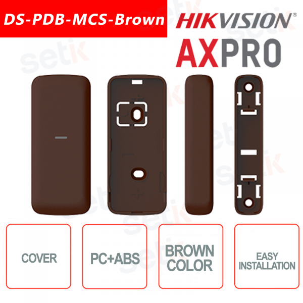 DS-PDB-MCS-Brown - Cover Per rilevatore di colore Marrone Ax Pro
