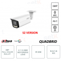5MP Full Color Bullet Camera - S2 Version - Motorized 2.7-13.5mm - IR 60m - Microphone - IP67