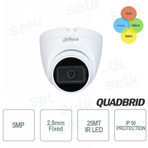 Dahua 5 MP Hybrid 4in1 Videoüberwachungskamera 2 IR-LEDs 2,8 MM