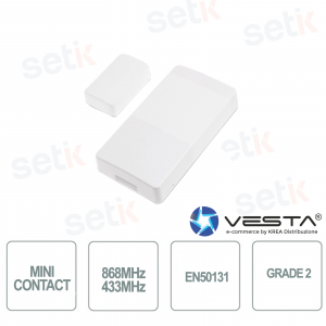Vesta Mini Tür- und Fensterkontakt 868 MHz Alarm