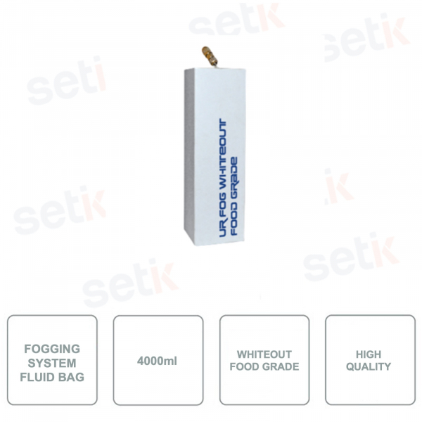 Refill bag - Suitable for food industry - For fog systems - 4000ml