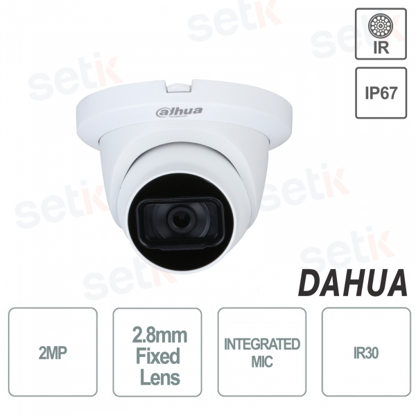 DOME camera 4in1 2MP 2.8mm ir30 IP67 Microphone