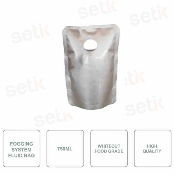 Refill bag - For fog systems - 750ml - Suitable for use in the food industry