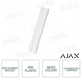 Ajax replacement bracket in white ABS plastic