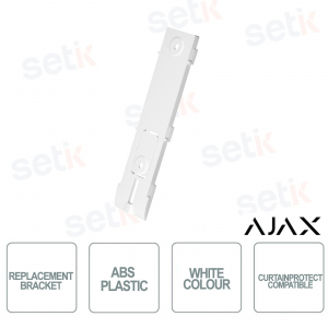 Ajax replacement bracket in white ABS plastic