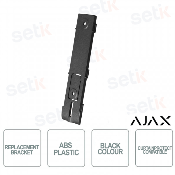 Soporte de repuesto Ajax en plástico ABS negro