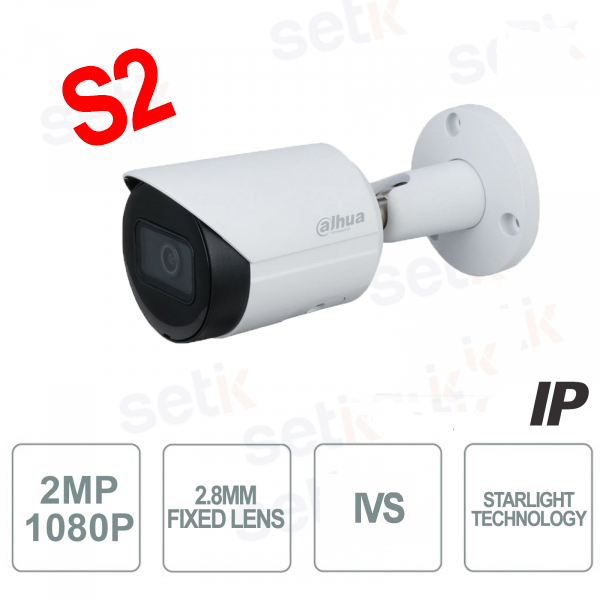 IP-Außenkamera onvif poe 2mp Starlight 2.8mm - S2 Dahua