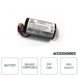 Battery compatible with BW-SRO self-powered wireless sirens - Bentel