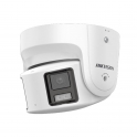 Caméra IP PoE Turret ColorVu 8mp - Fixe - Double objectif 4mm - IR40m