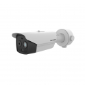 Hikvision Bullet Camera Bi-spectre Thermique 3,6 mm et Visible 4,3 mm IP67 PoE Analyse vidéo