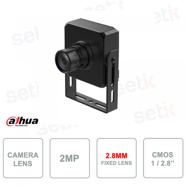Optique Sténopé 2MP 2.8mm - Capteur CMOS Full HD 2MP