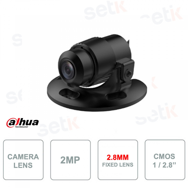 2MP 2.8mm Pinhole Lens - CMOS sensor