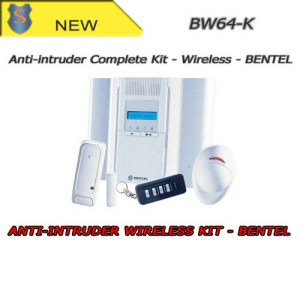 Complete Antitheft Kit - PIR 64 Zones - Bentel