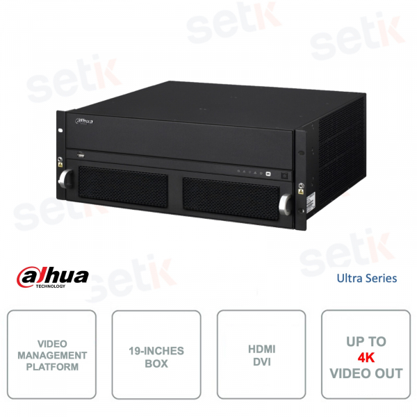 Plataforma de gestión de vídeo - Multiservicio - HDMI - DVI - 6xRJ-45 - 4xRS232 - 1xRS485 - USB