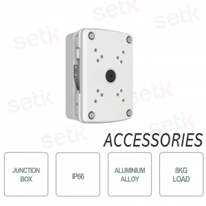 Dahua IP66 watertight junction box in aluminum alloy Capacity 8Kg