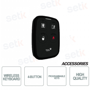 4 Button Remote Control - 433MHz Frequency - Bentel